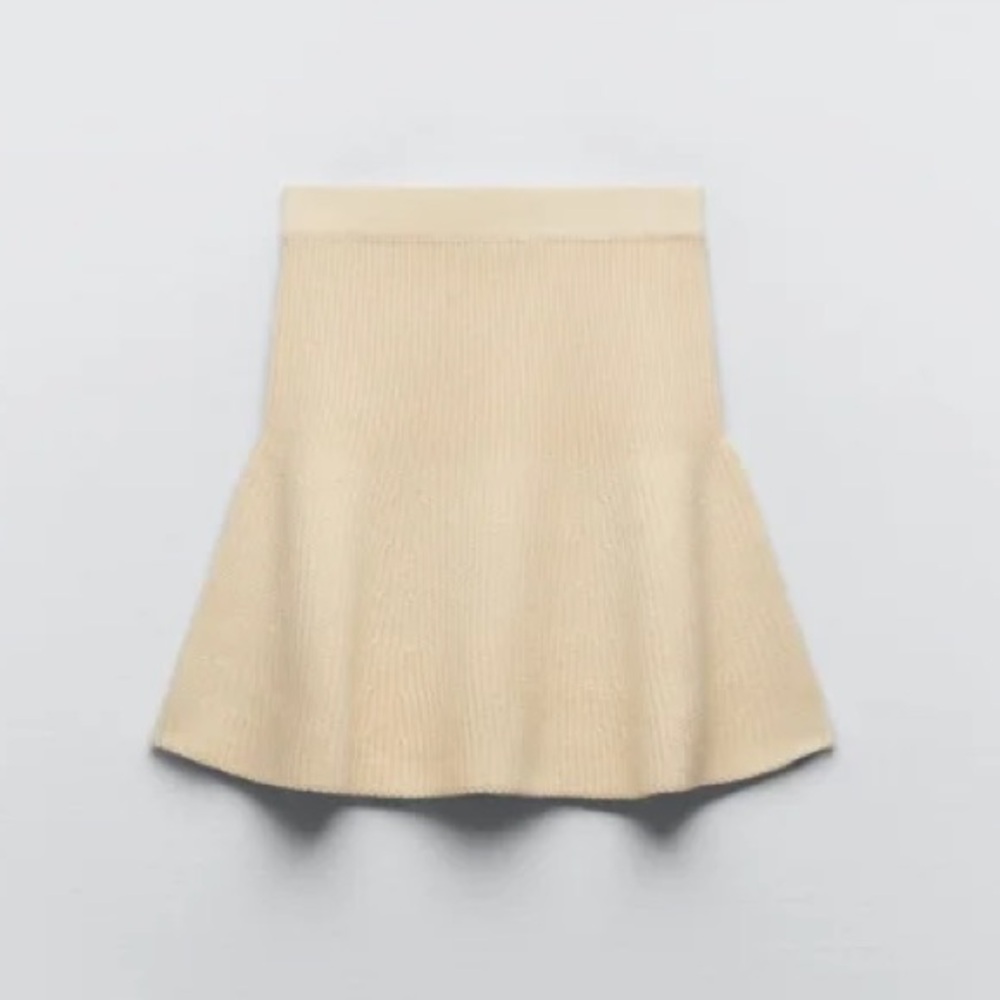 Knit Mini Skirt